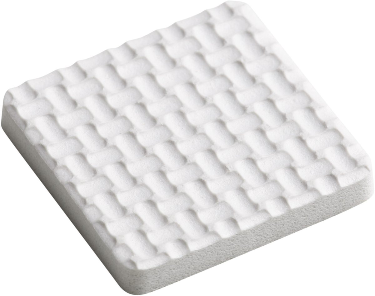 BESCHERMBLOKJE ZELFKLEVEND 28X28MM WIT 9 STUKS