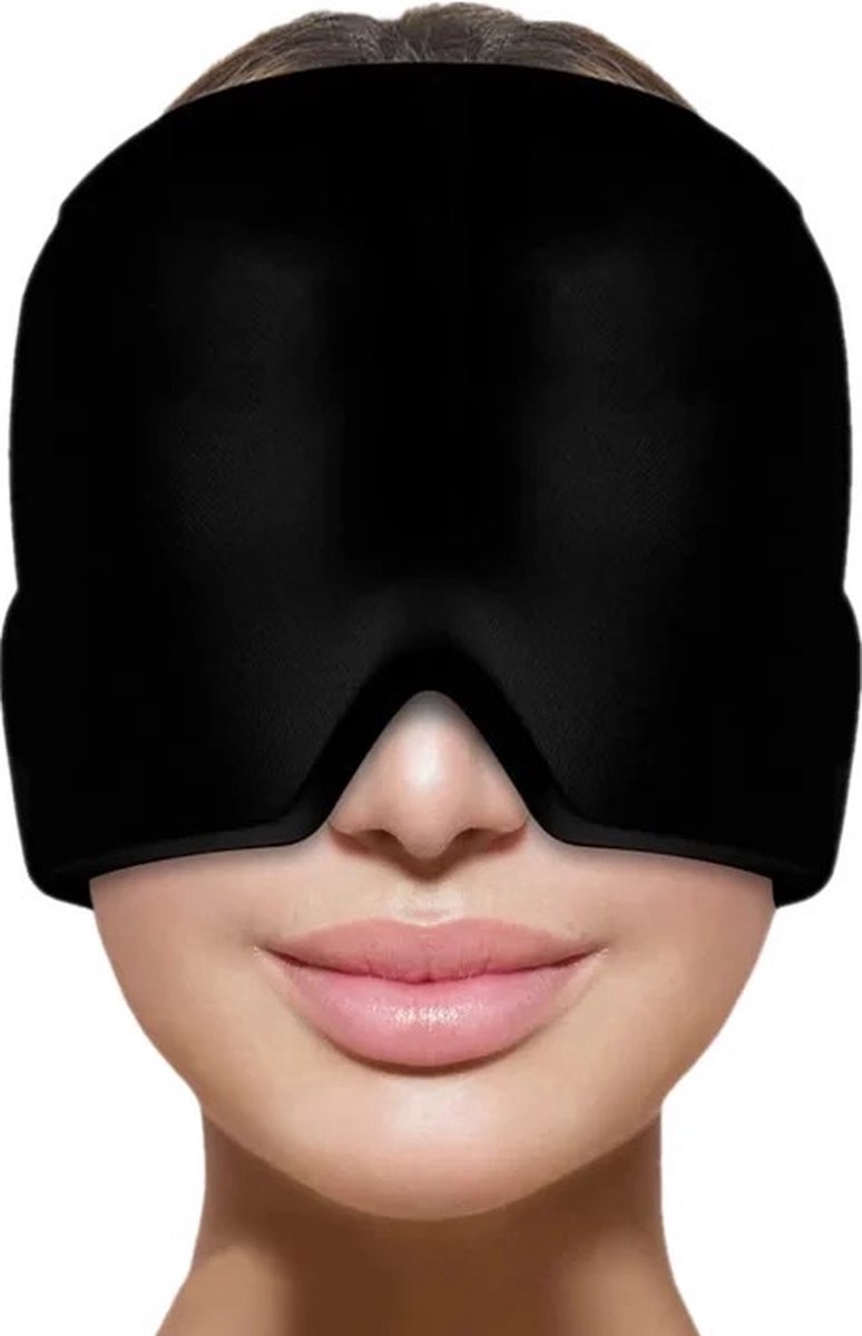 Nifkos Migraine Muts – Warm & Koud Gel Masker – Herbruikbaar Coldpack – Ontspanningshoofdband