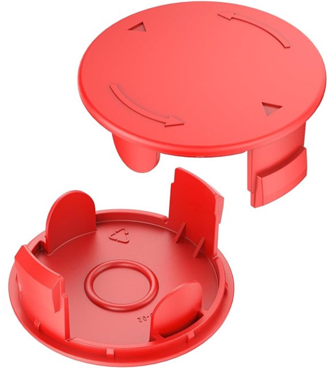 2 Pcs Lawn Mower Spool Cover Cap For Bosch Grass Trimmer ART 30-36 LI / Expert LI / Advanced Grass Cut 36 Accessories