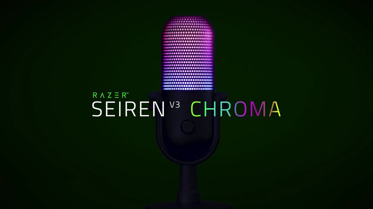 Razer Seiren V3 Chroma - USB Gaming Microfoon - Ruisonderdrukking
