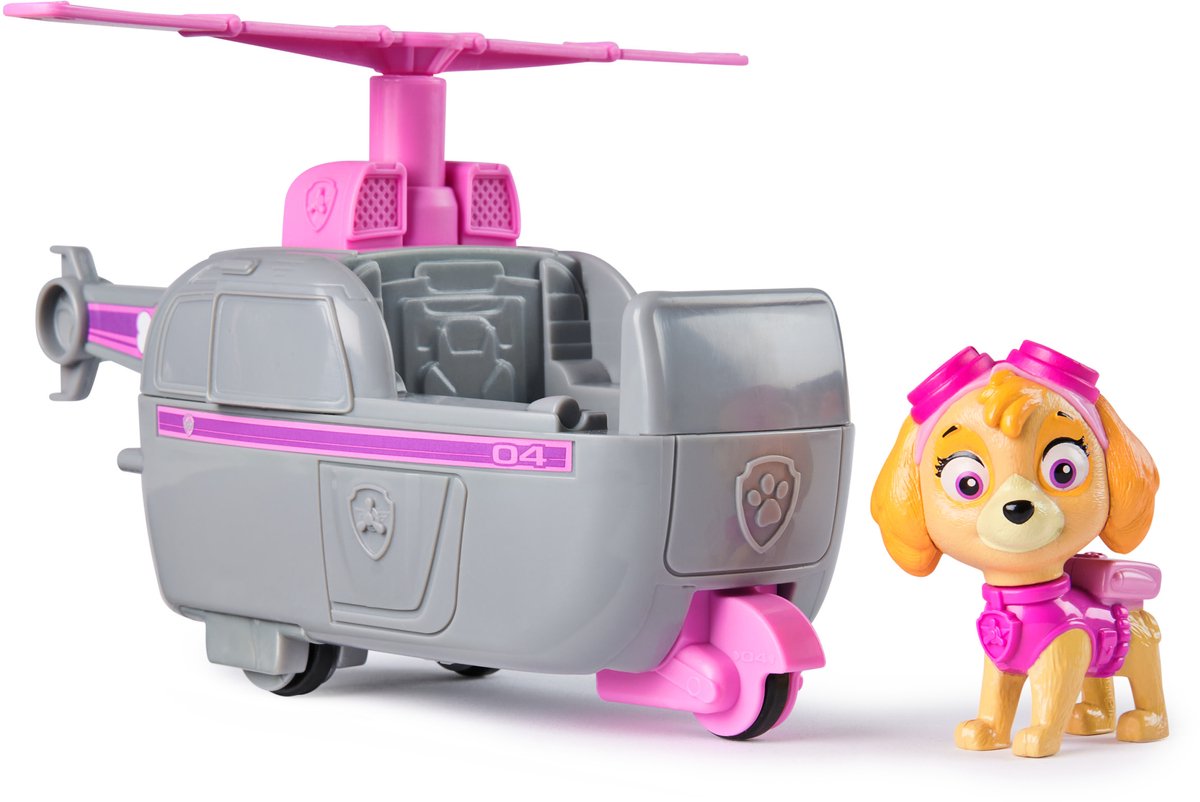 PAW Patrol - Skye's Helicopter Voertuig - speelgoedhelikopter met speelfiguur — afbeelding 18