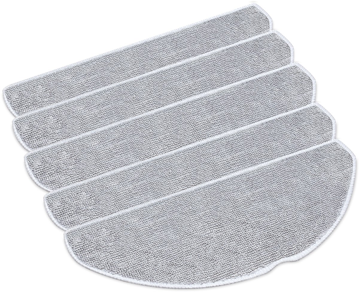 Tapo RVA301- Dweildoeken voor Tapo RV30 Max (plus) en Tapo RV20 Max (plus) Robotstofzuiger- Wasbaar - 5 stuks
