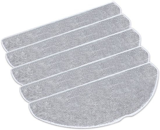 Tapo RVA301- Dweildoeken voor Tapo RV30 Max (plus) en Tapo RV20 Max (plus) Robotstofzuiger- Wasbaar - 5 stuks