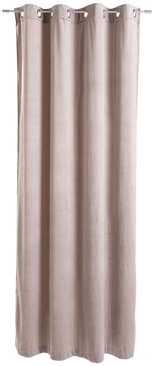 2LIF Lisboa gordijn taupe 140 cm x 260 cm taupe Lisboa