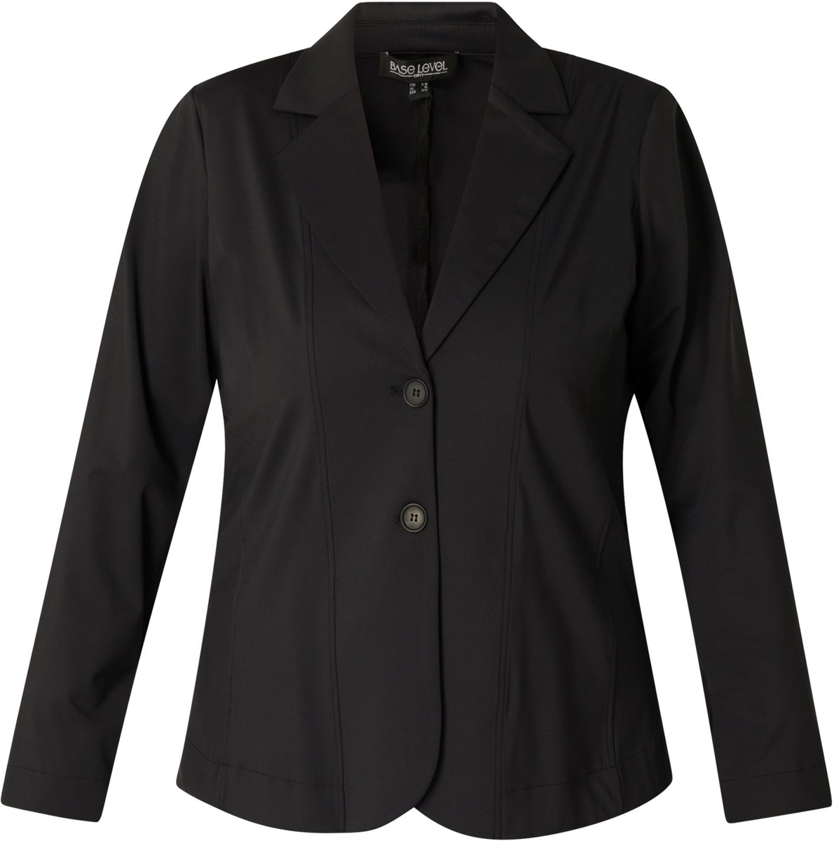 BASE LEVEL CURVY Leah Cover ups - Black - maat 3(52)