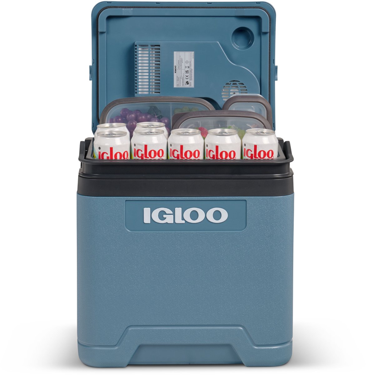 Igloo IE24 DC - Thermo Elektrische Koelbox - 24 Liter - 12V DC - tot 20°C onder Temperatuur - Blauw – foto 5