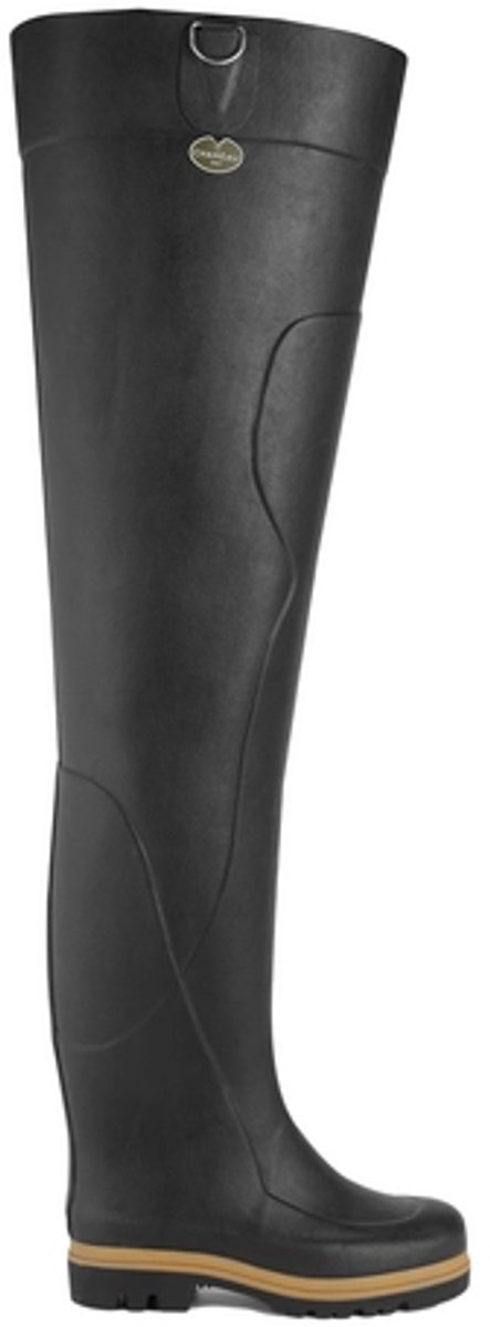 Regenlaars Le Chameau Oceane Cuissardes Jersey Homme Noir-Schoenmaat 41 (UK 7)