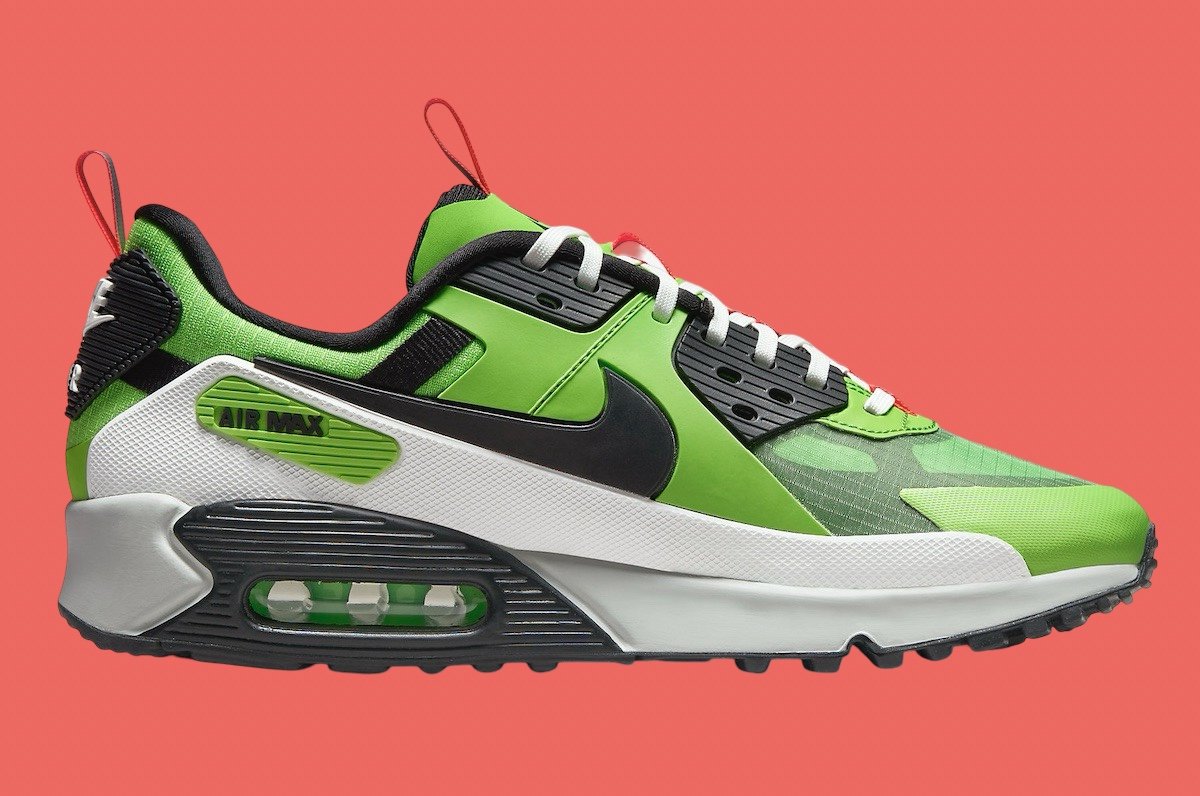 Nike Air Max 90 Drift groen - zwart - wit