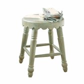 LOBERON Tabouret Nirvent vert antique