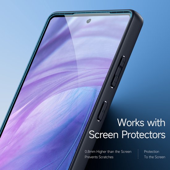 Dux Ducis - Coque de téléphone adaptée au Samsung Galaxy S25 Ultra - Back Cover - Série Aimo - Zwart