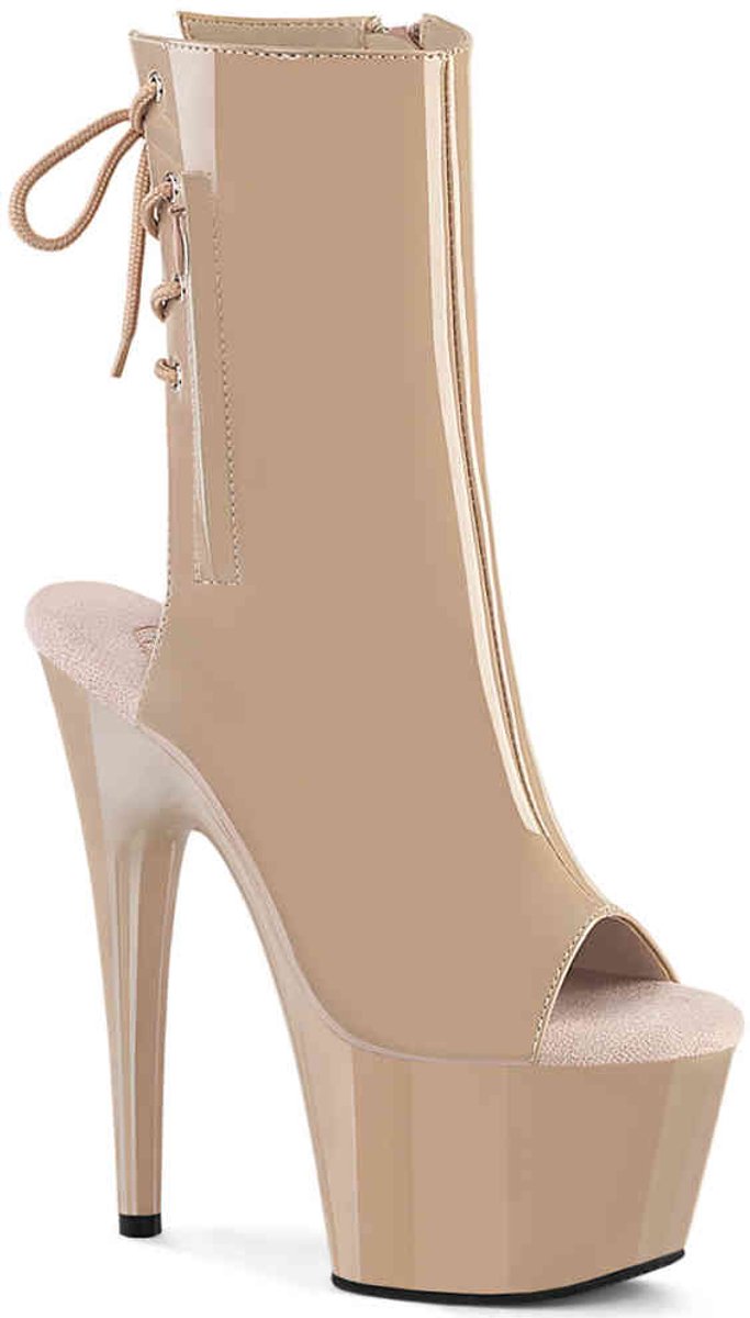 Pleaser ADORE-1018 Plateau Laarzen 39 Shoes Beige