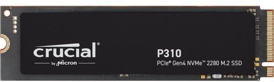 Interne SSD-schijf - CRUCIAAL - P310 1TB PCIe Gen4 NVMe M.2 SSD (CT1000P310SSD8)