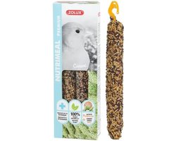 Nutrimeal Stick Kanariezaad 110gr - ZOLUX - Snack met Ophangclip - 2 Stuks