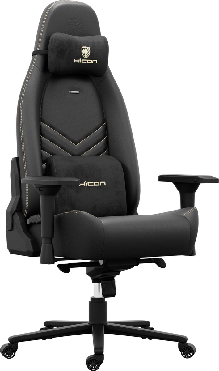 HICON Bureaustoel - Directiestoel - Office Chair - Desk Chair - 150 kg - HICON Apex Maverick - Zwart