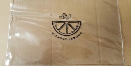 Sans Citron - Sac à bandoulière en velours côtelé - Sac fourre-tout - Velours côtelé - Étudiants - École - Travail - Voyages - Shopping - Fermeture éclair - Geen accessoire inclus - Wit