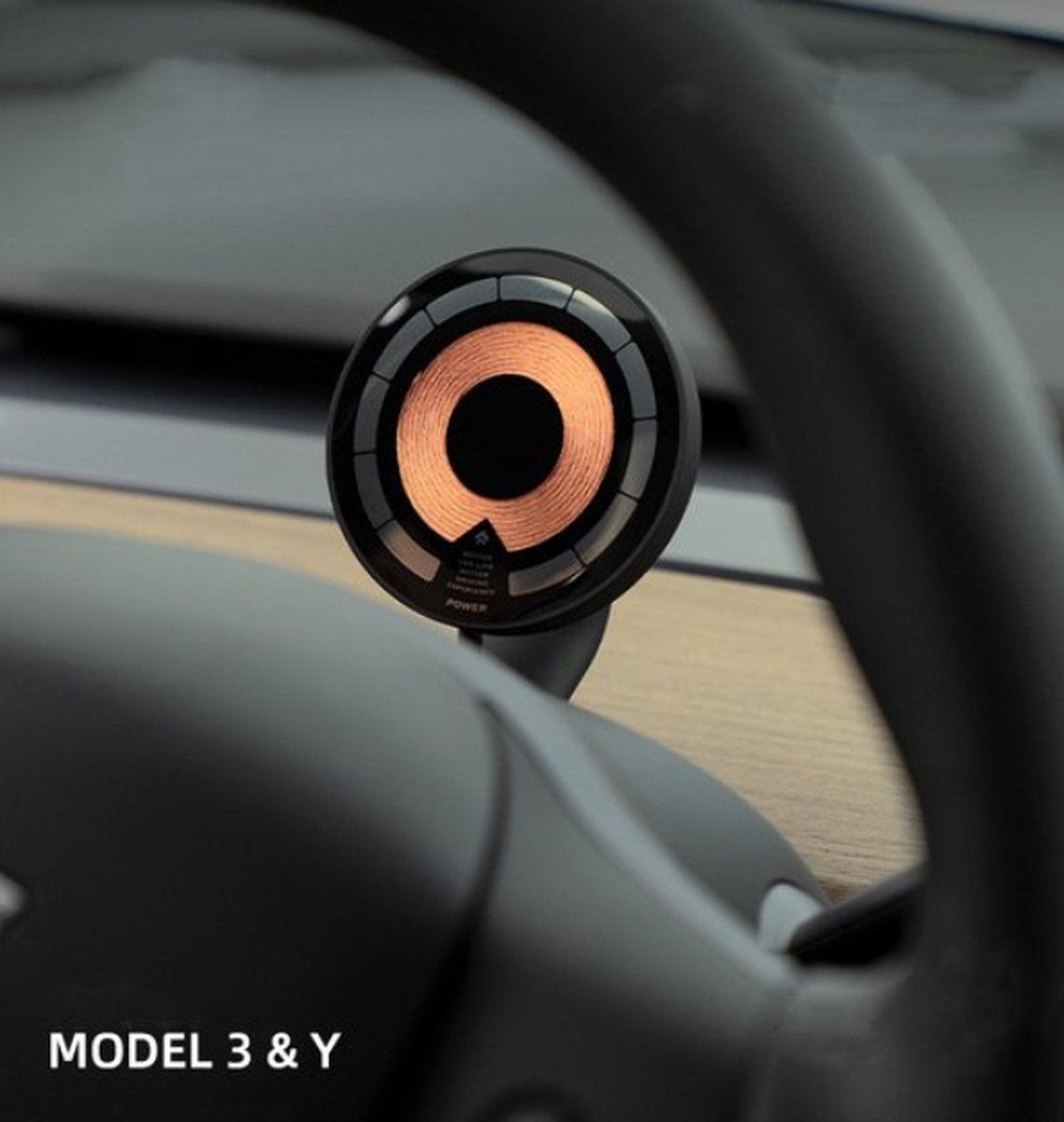 Magnetische Draadloze Auto Oplader Dashbord Bevestiging Krachtige Smartphone Houder Voor Tesla 2023 Model Auto Telefoon Houder Accessoire
