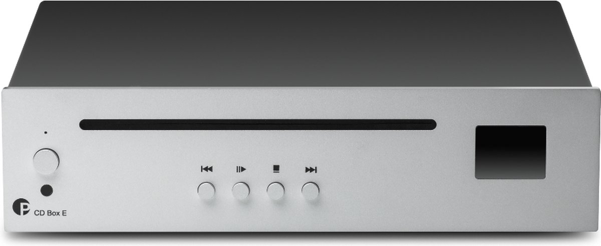 Pro-Ject True HiFi Stereo Set E CD - Complete HiFi Systeem - CD-Speler - Stereo Versterker - Twee Luidsprekers - Zilver/Zilver/Wit thumbnail 3