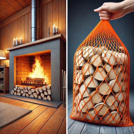 PINI 20 kg brandhout beuken 30-33 cm voor open haard grill vuurschaal