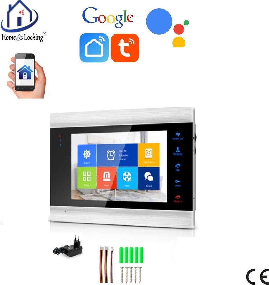 De Bruyne Freddy T-2101B Bediening Paneel Videodeurbel - De Bruyne Freddy - €186,15