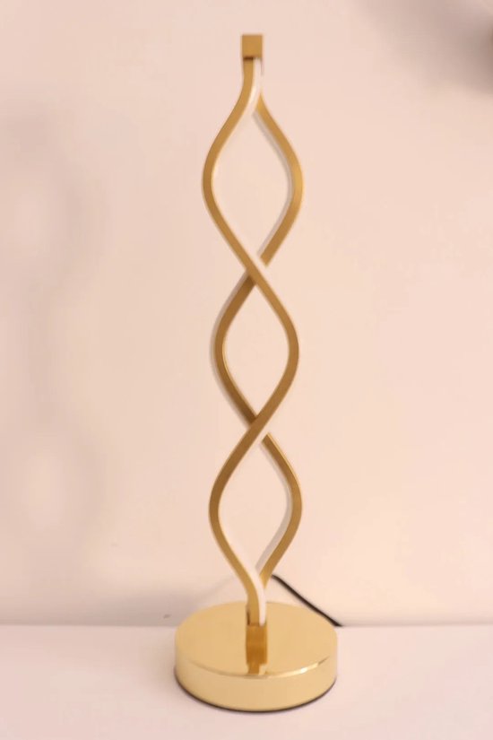 Second Chance 50% Korting - Vaas FLORA - Creme Wit - Lichtgewicht 3D-Geprinte Spiraal Vaas - Gerecycled Biokunststof - 50 cm - België