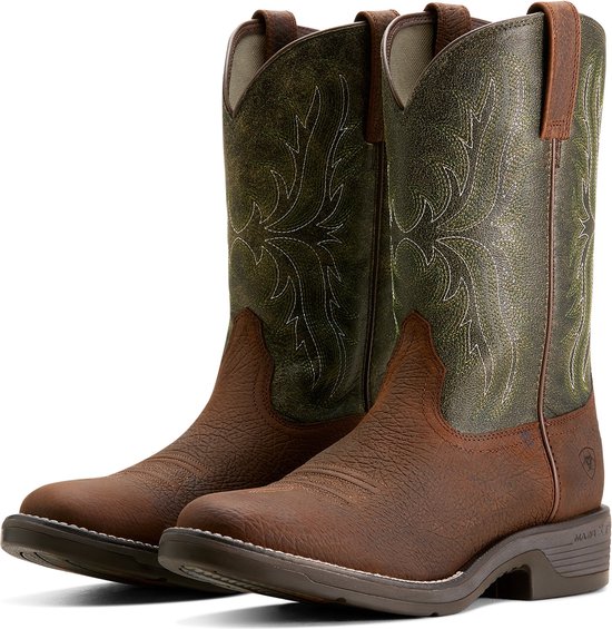 Bottes De Cowboy ARIAT En Cuir Marron Pour Femme - Pointure UK 8.5 (EU 42.5)