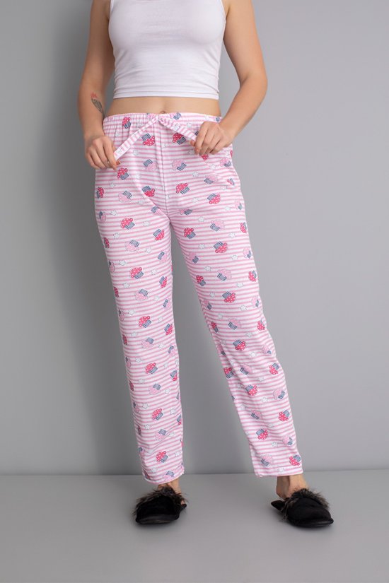AIRIKE Women's Pyjama Pants Warm Long Cotton Soft