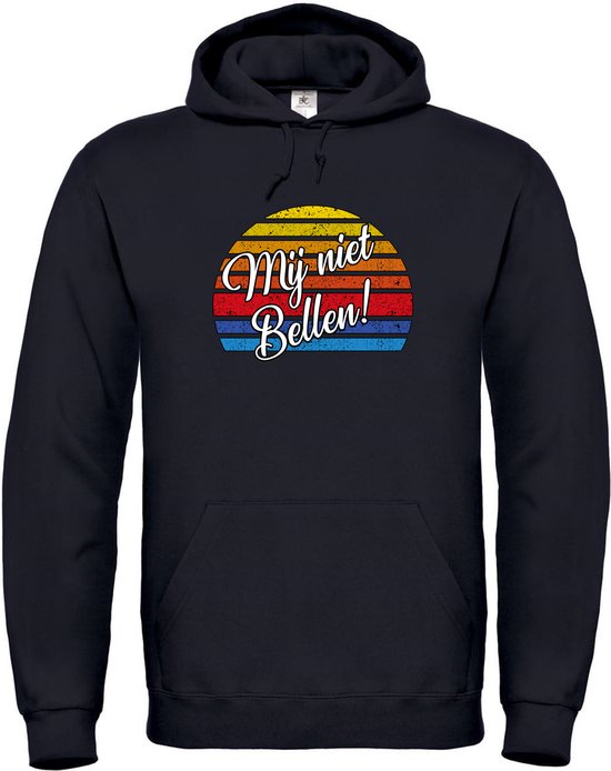Ne m'appelez pas ! (rétro) - Sweat à capuche unisexe - L - Zwart