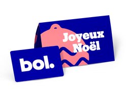 bol carte cadeau - 50 euro - Joyeux Noël
