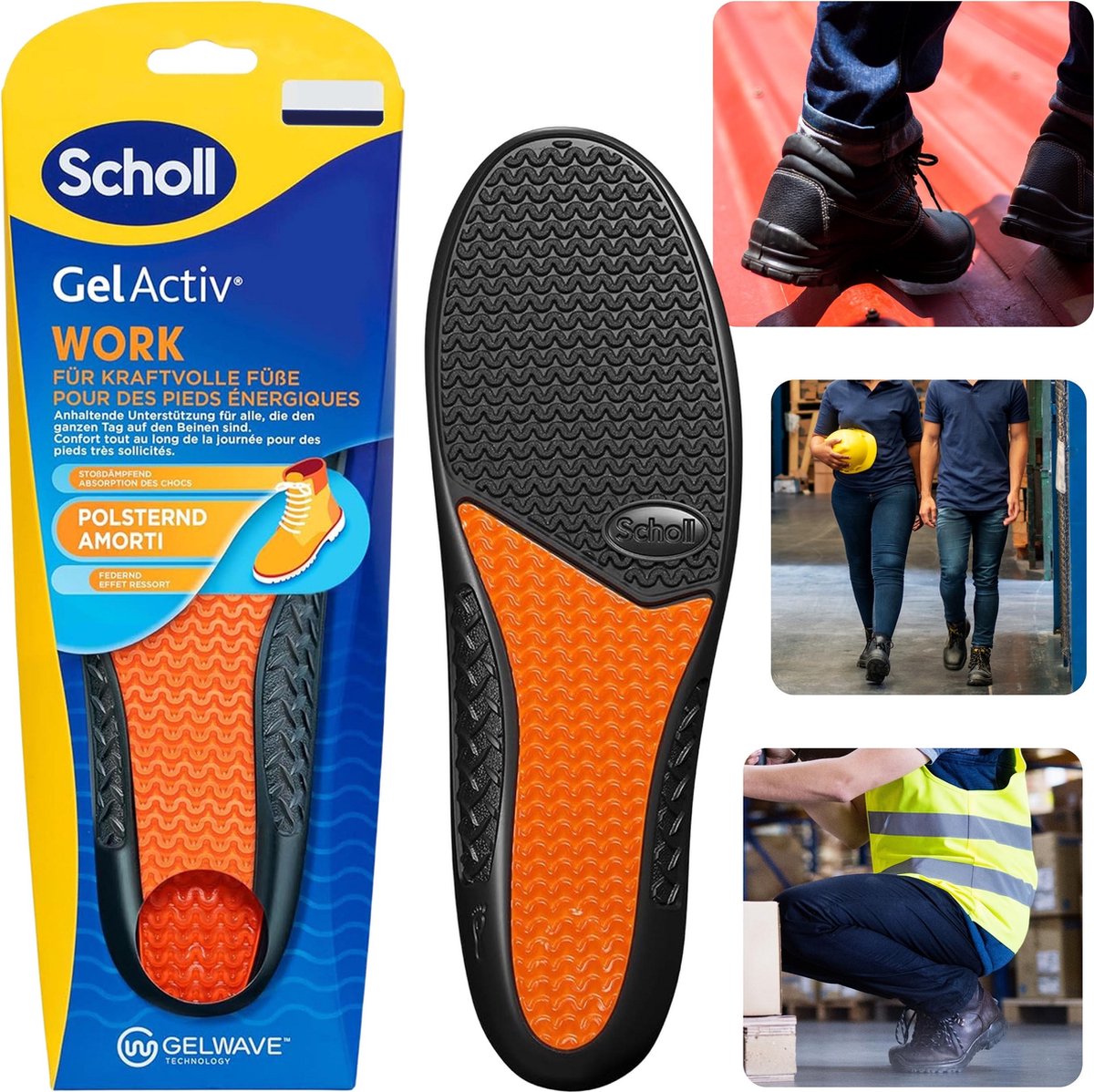 Dr Scholl Insole Scholl GelActiv Work Inlegzolen Voor