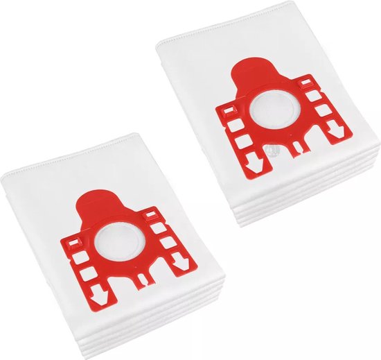 10 Microvezel Stofzuigerzakken voor Miele S4000, S4210, S4211, S4212, S4461, S4560, S5210, S5211, S5310, S5380, S5381