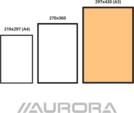 Bloc dessin Steinbach A3 250gr blanc /20 feuilles - Aurora