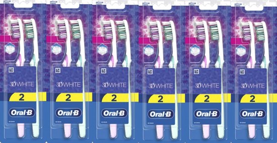 Oral-B 3D White Fresh Tandenborstel 12 stuks