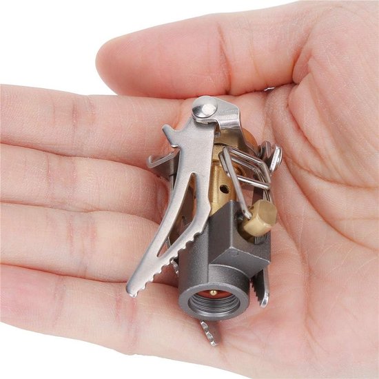 Compacte gasbrander HAS - mini camping brander voor kamperen en wandelen — afbeelding 3