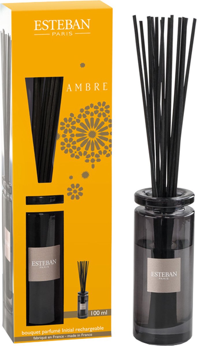 Esteban Classic Ambre geurstokjes Initial 100 ml