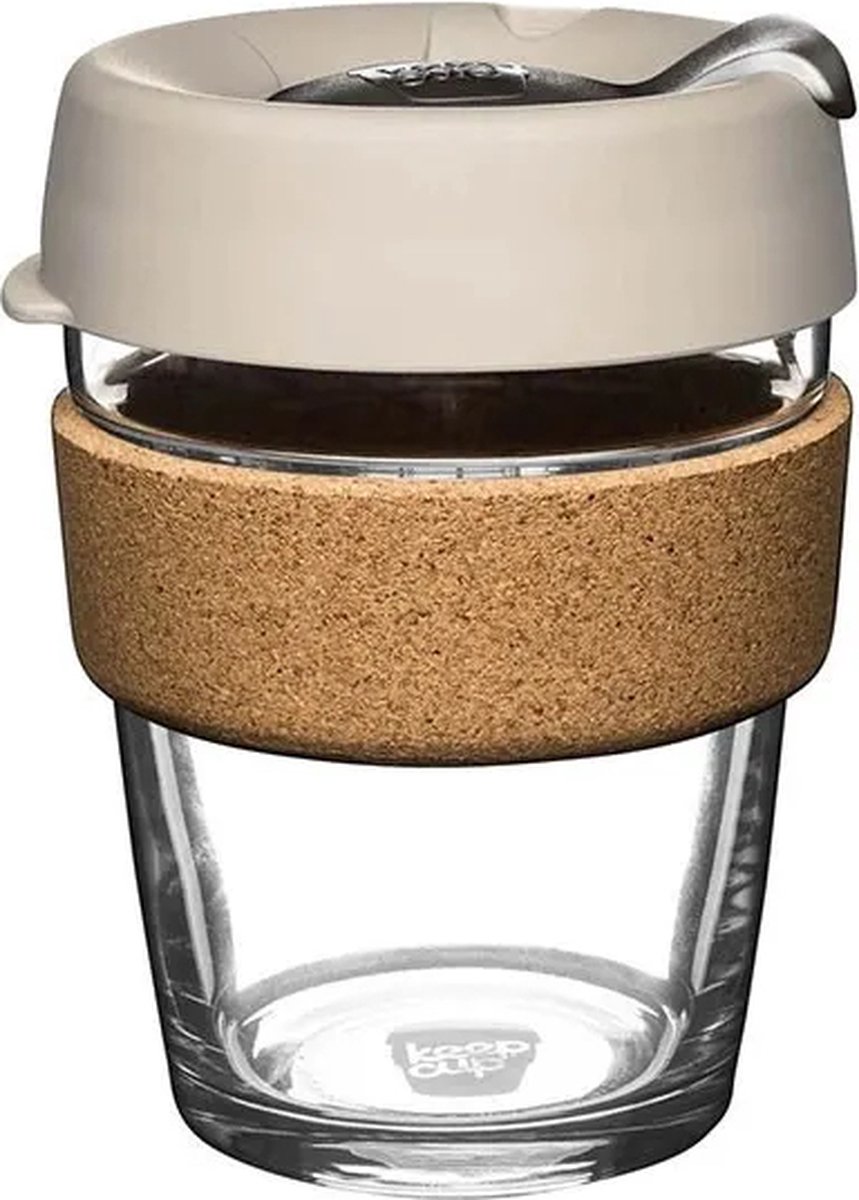KeepCup - Brew Cork - herbruikbare koffiebeker - (340 ml) - verschillende designs - Filter