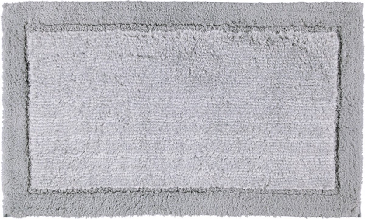 Cawo Two-Tone Badmat - Platin 60x100