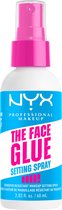 NYX Professional Make Up The Face Glue Setting Spray - Tot 24 uur draagtijd - Waterbestendige formule zonder plakkerigheid - 60ml
