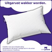 Bol.com OnePillow® hoofdkussen – voor iedere slaaphouding – 60 dagen proefslapen – 2 hoezen – afstelbaar – tegen nekklachten – v... aanbieding