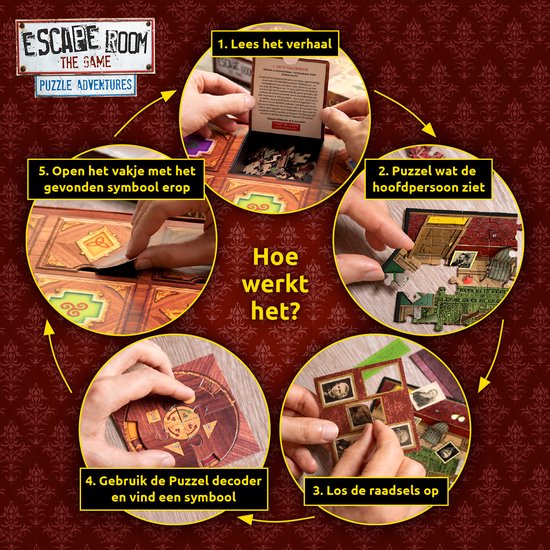 Escape Room The Game Puzzle Adventures (Mission Mayday) - Breinbreker - Kruising tussen escape room en legpuzzel