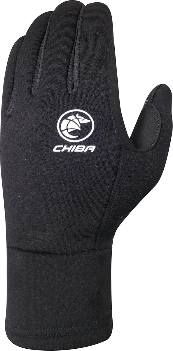 Chiba handschoen Polarfleece - maat M - Zwart