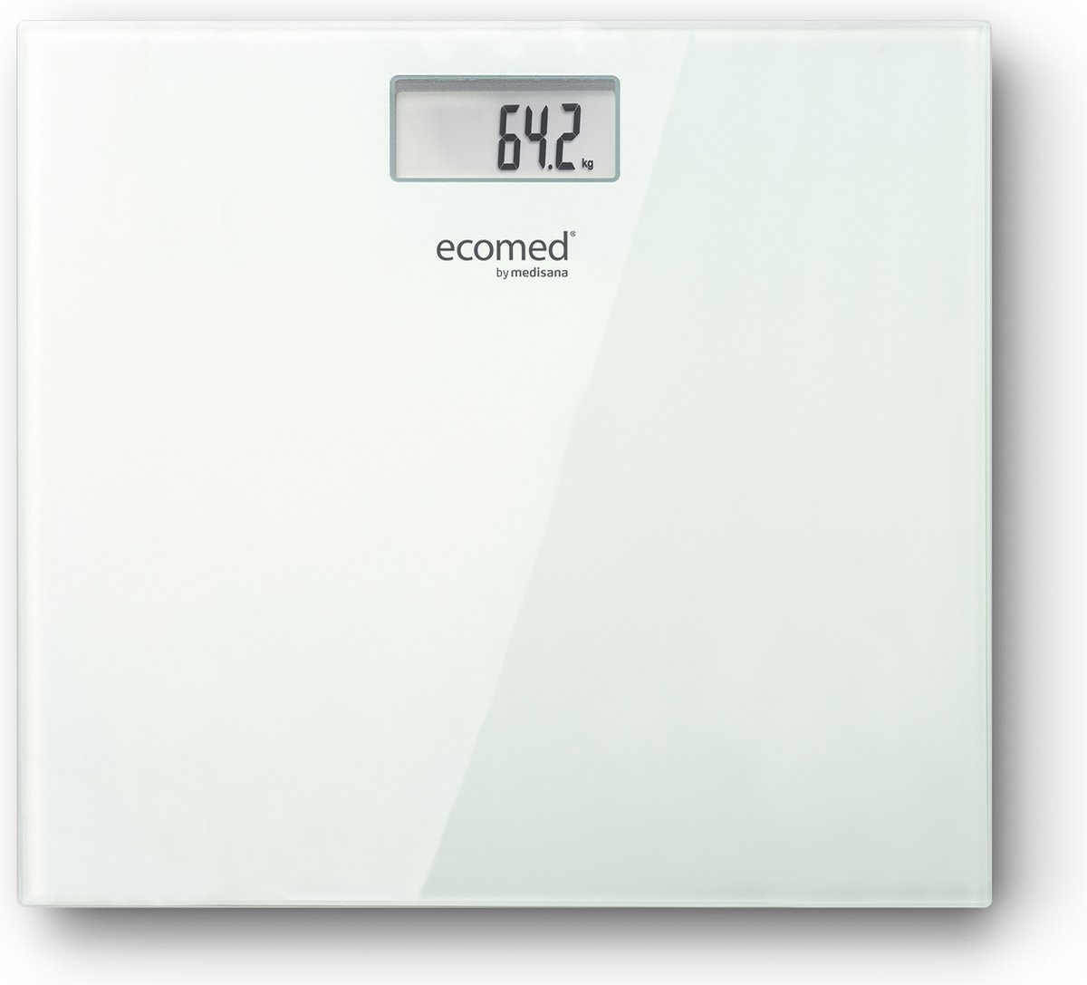 ecomed by medisana PS-72E V2 - Digitale personenweegschaal - Weegbereik (max.): 150 kg Wit