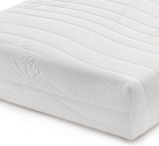 EasyBedden® Pocketvering matras - 500 veren - 7 zones - 160x200 - 20 cm dik - Ergonomisch - Gemiddeld - Matras tweepersoons - Ademende Matras - Koudschuim matras geveerd