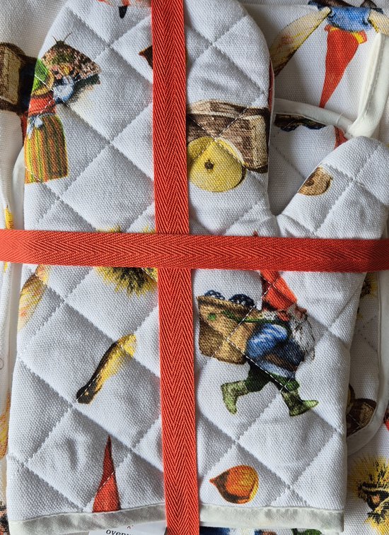 Maison d'Hermine Ovenwant (19 x 33 cm) en pannenlap (20 x 20 cm) voor