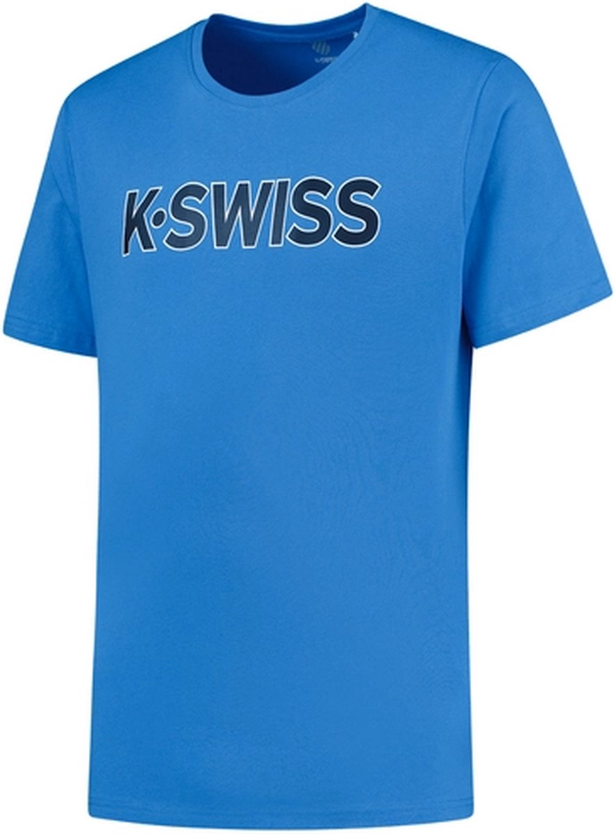 T-Shirt K Swiss Men Essentials Tee French Blue-S