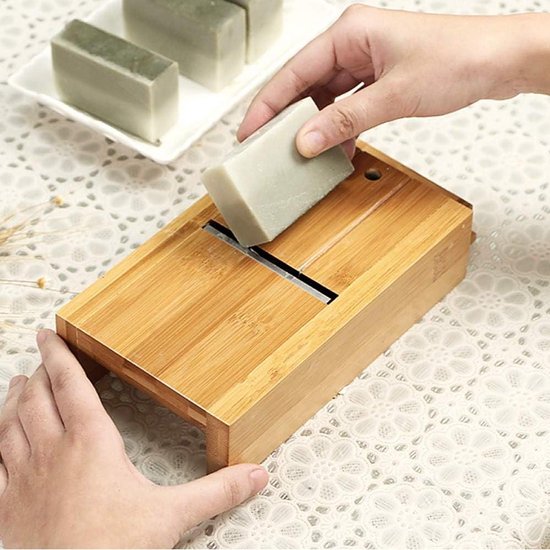 Verstelbare Bamboe Zeep Cutter - Beveler Kaars Schaafmachine - Trimmen ...