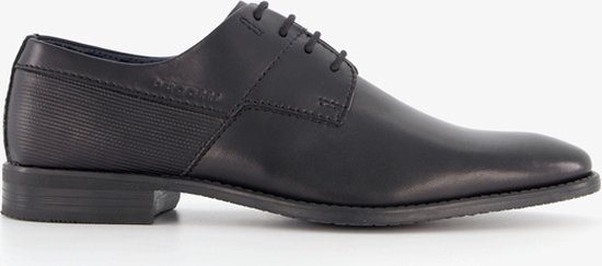 Chaussures à lacets homme en cuir Bugatti - Zwart - Taille 40