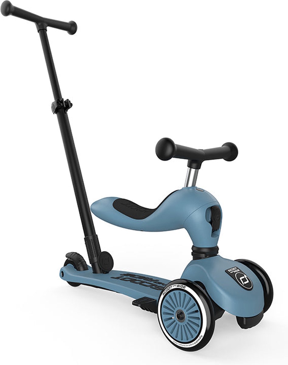 Scoot & Ride Highwaykick 1 Push & Go - Steel thumbnail 4