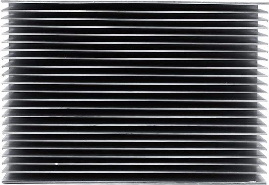 Dissipateur Thermique Aluminium 100x69x36 Mm - Pour Transistors, LEDs Puissance, Amplificateurs, Refroidissement Actif