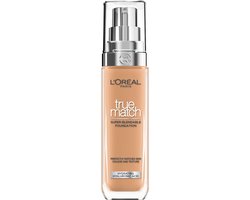 L’Oréal Paris True Match Foundation - 7D/W - Natuurlijk Dekkende Foundation met Hyaluronzuur en SPF 16 - 30ml - Vegan