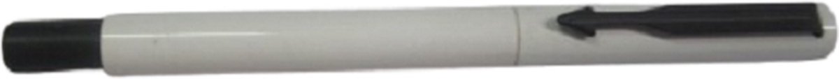 Parker Vector Rollerball Wit pen, met Zwarte trim.
